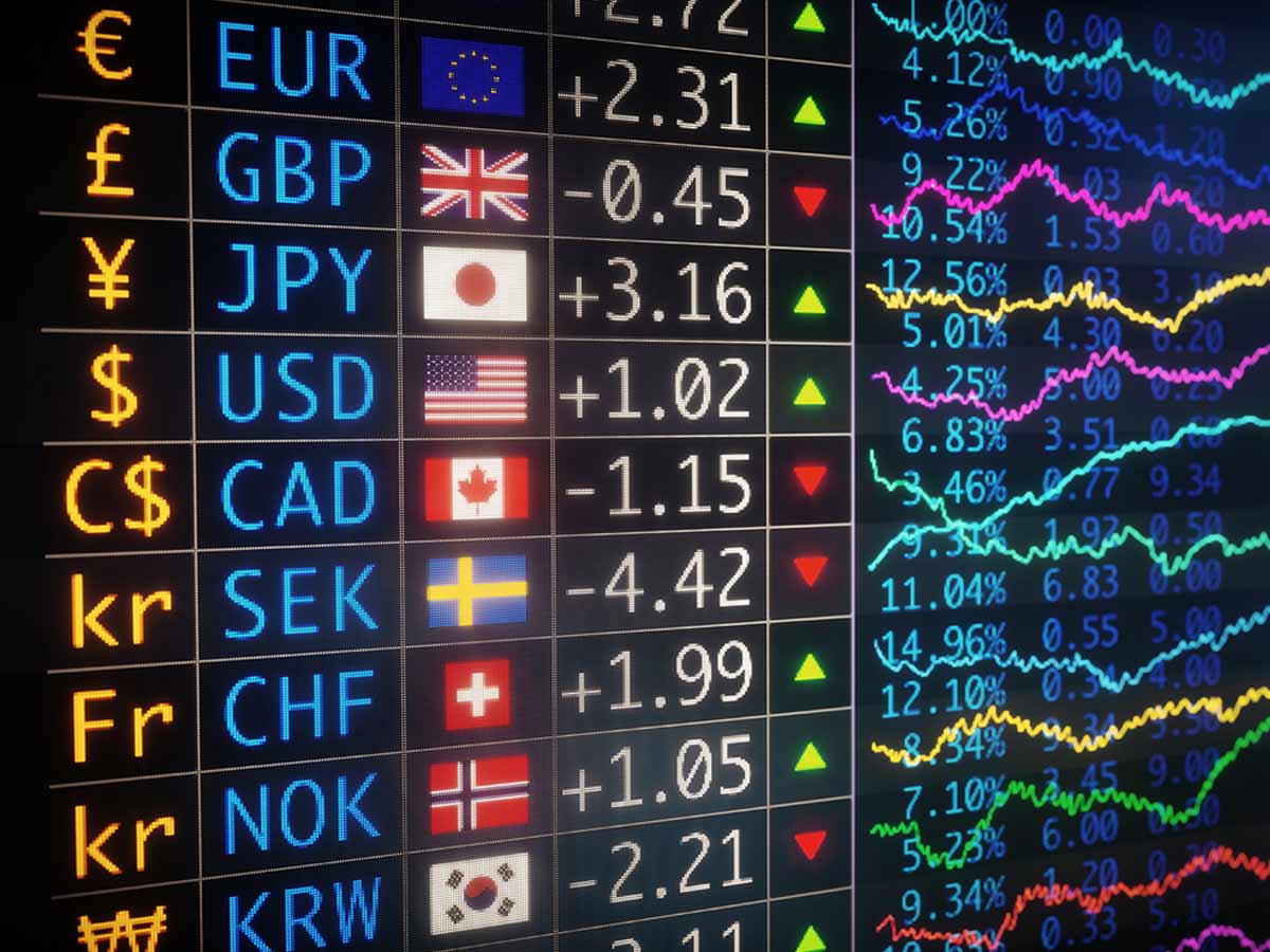 Monedas mas negociadas del mundo